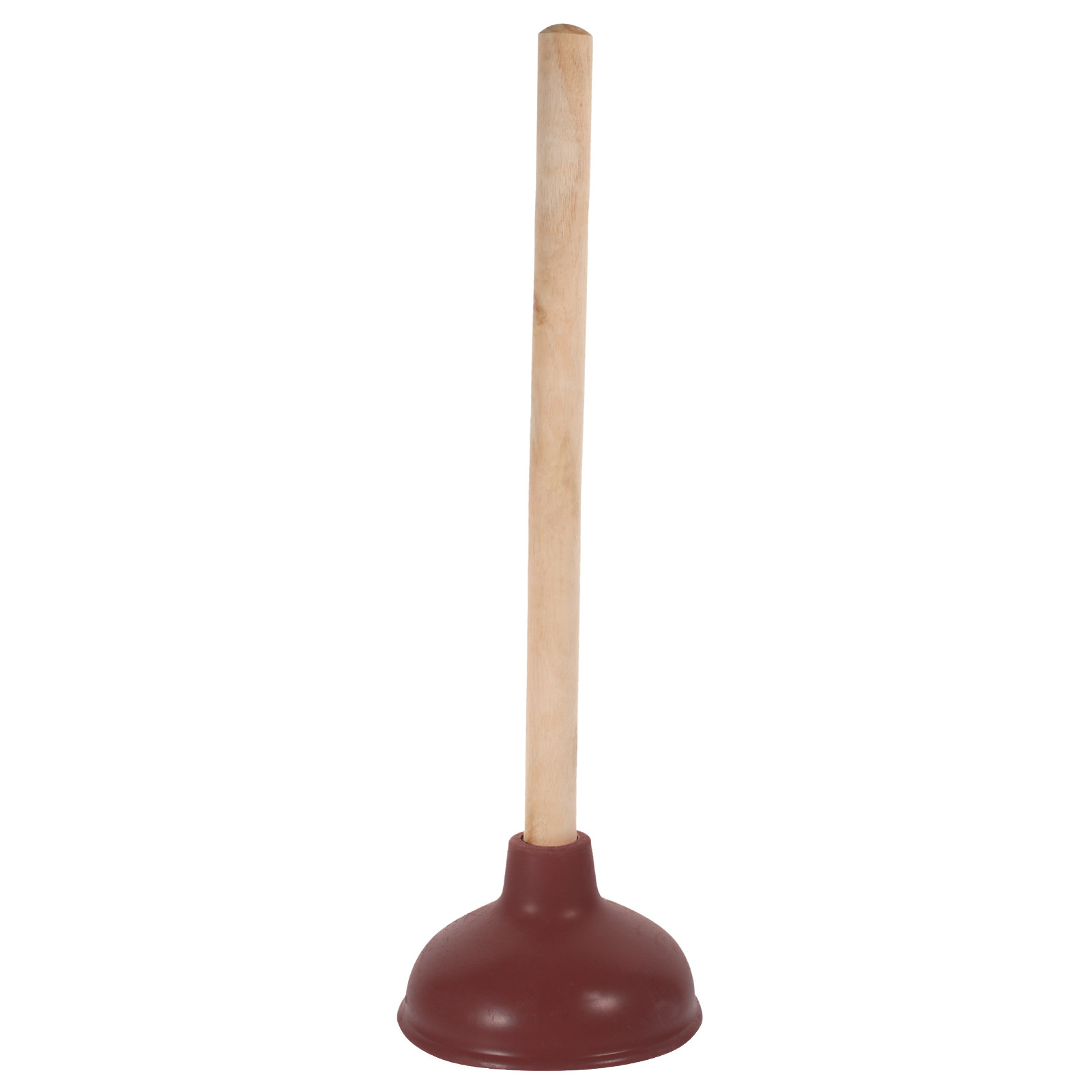 Plunger Toilet - Wytrzymały, drewniany uchwyt do odkurzacza do