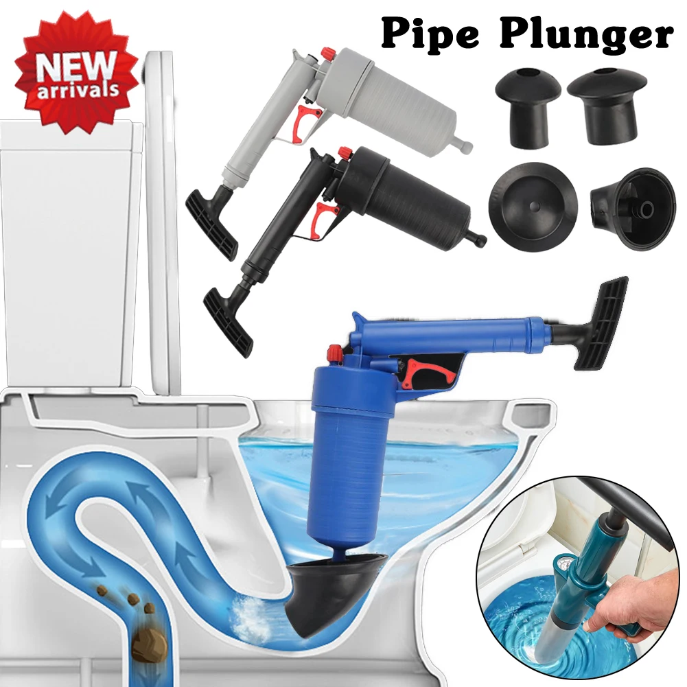 Plunger Toilet - Pistolet spustowy o dużej mocy powietrza