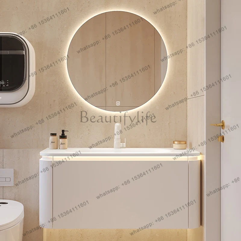 Home Bathroom Vanity Combo - LSLight – szafka łazienkowa, drewniana, wodoodporna,