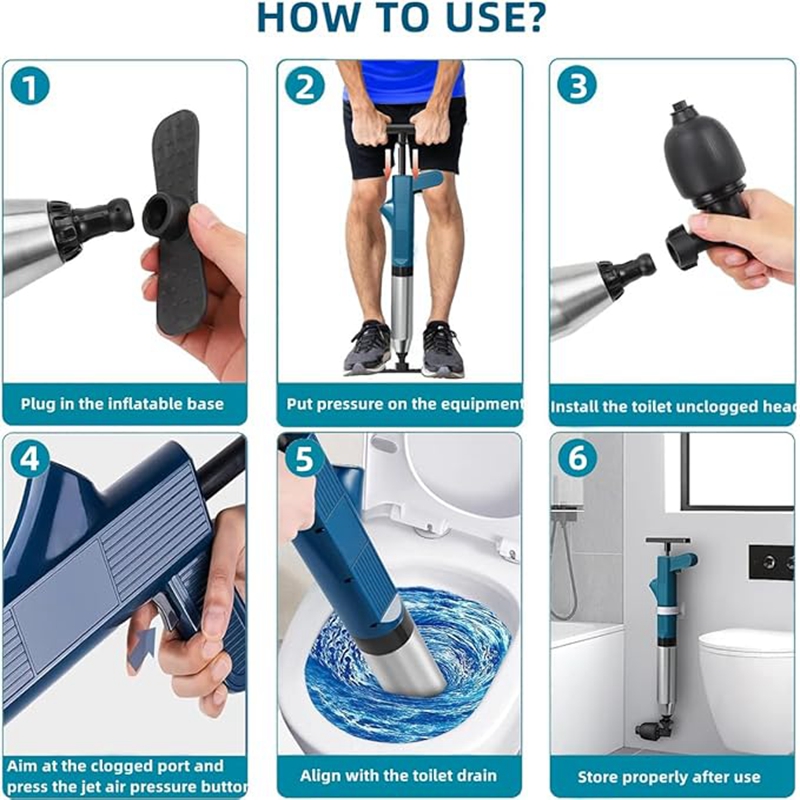 Potężny tłok toaletowy pogłębi – Plunger Toilet recenzja i cena