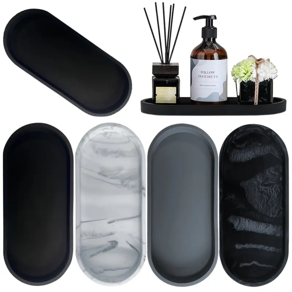 1 szt. silikonowa taca łazienk – Home Essentials Bathroom Storage recenzja i cena