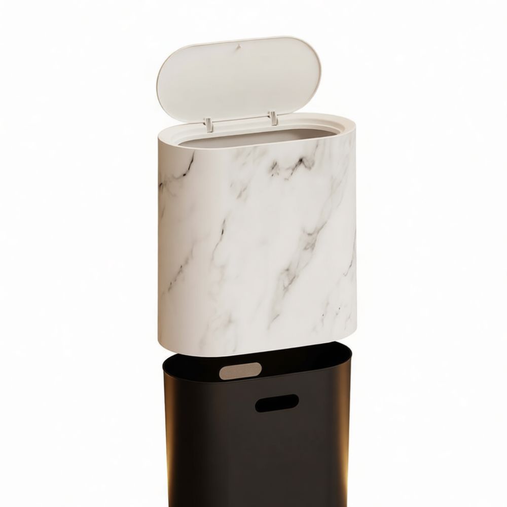 Minimalistyczny, wąski kosz na – Home Essentials Bathroom Storage recenzja i cena