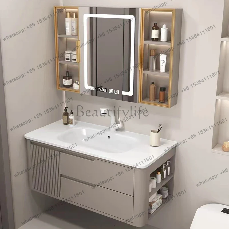 Klasyczna nordycka szafka łazi – Home Bathroom Vanity Combo recenzja i cena