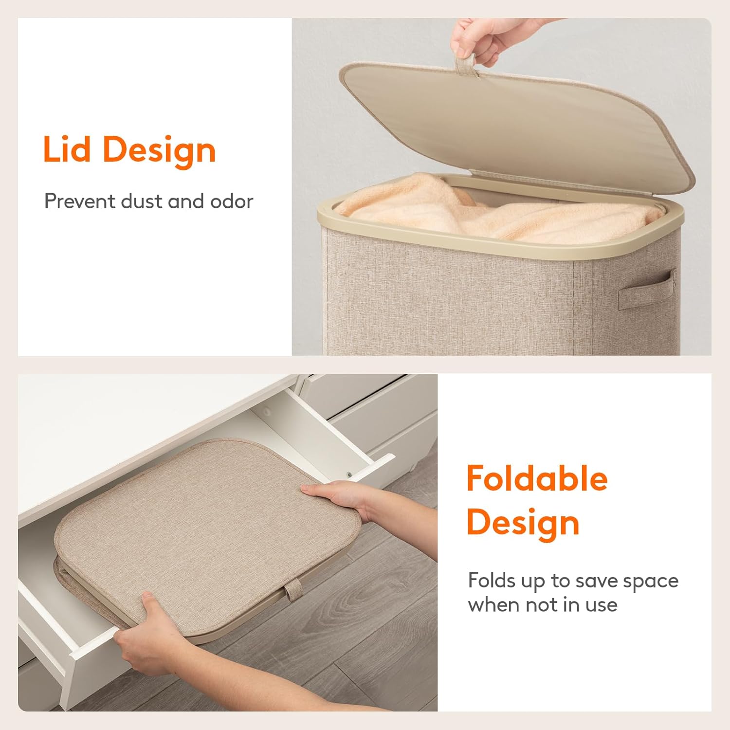 Duży, plastikowy kosz na prani – Home Bathroom Organizer recenzja i cena