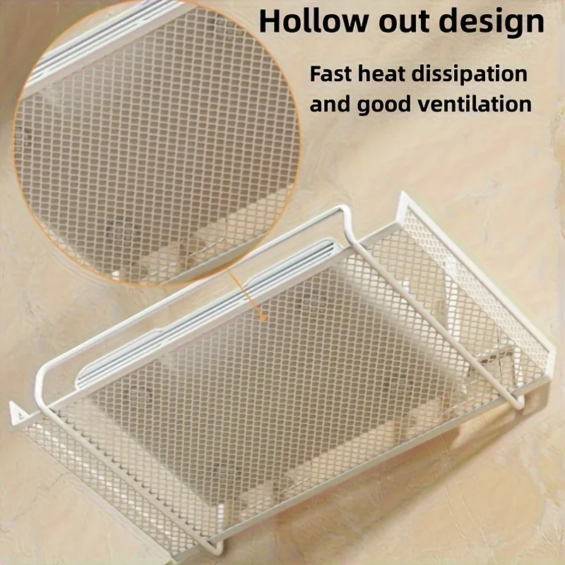 Półka na router ze stali nierd – Home Bathroom Organizer recenzja i cena