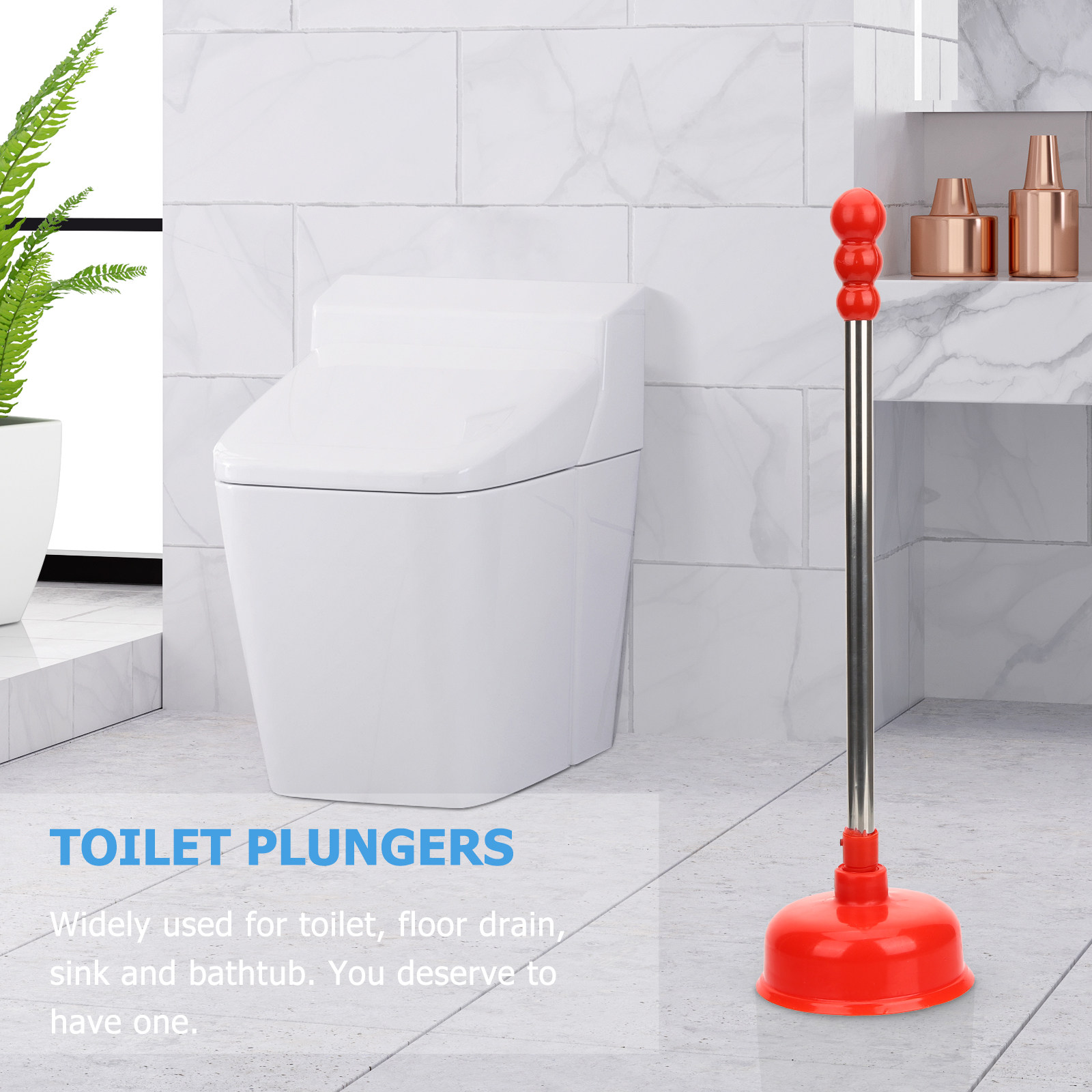 Wytrzymały, długi ściągacz do  – Plunger Toilet recenzja i cena