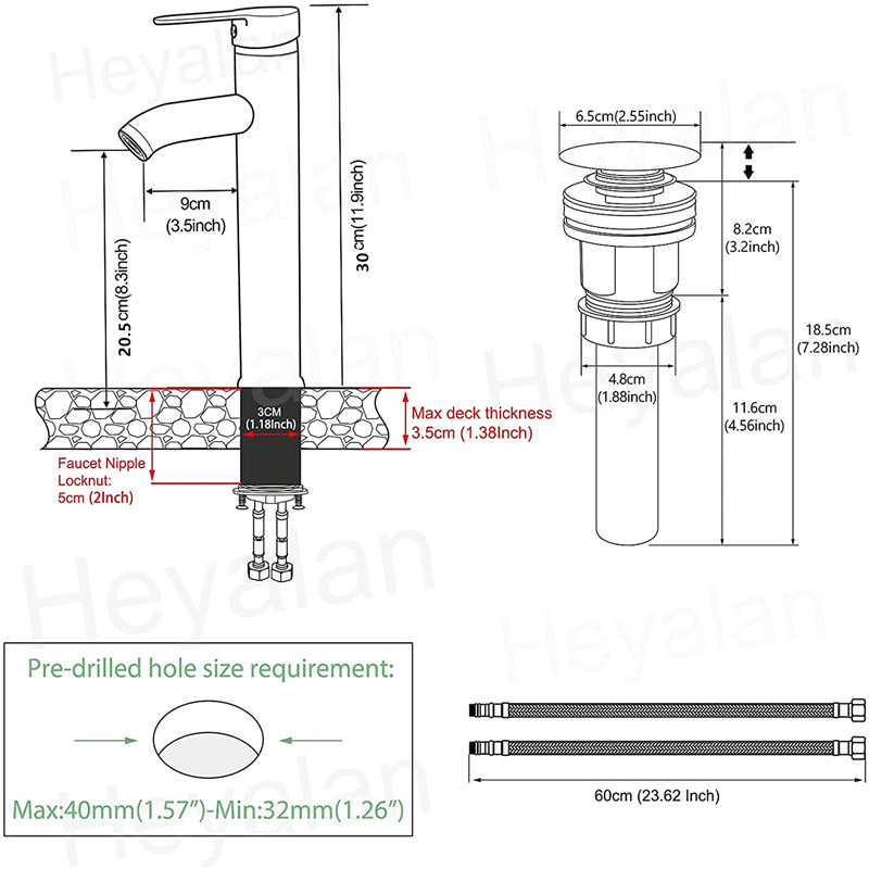 Czarna bateria umywalkowa do ł – Basin Mixer Tap recenzja i cena
